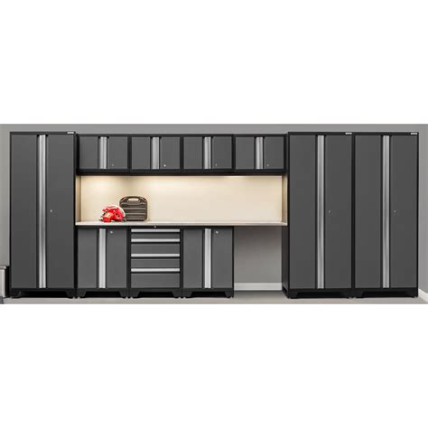 newage products bold series 12-piece steel garage cabinet set|bold series garage cabinets.